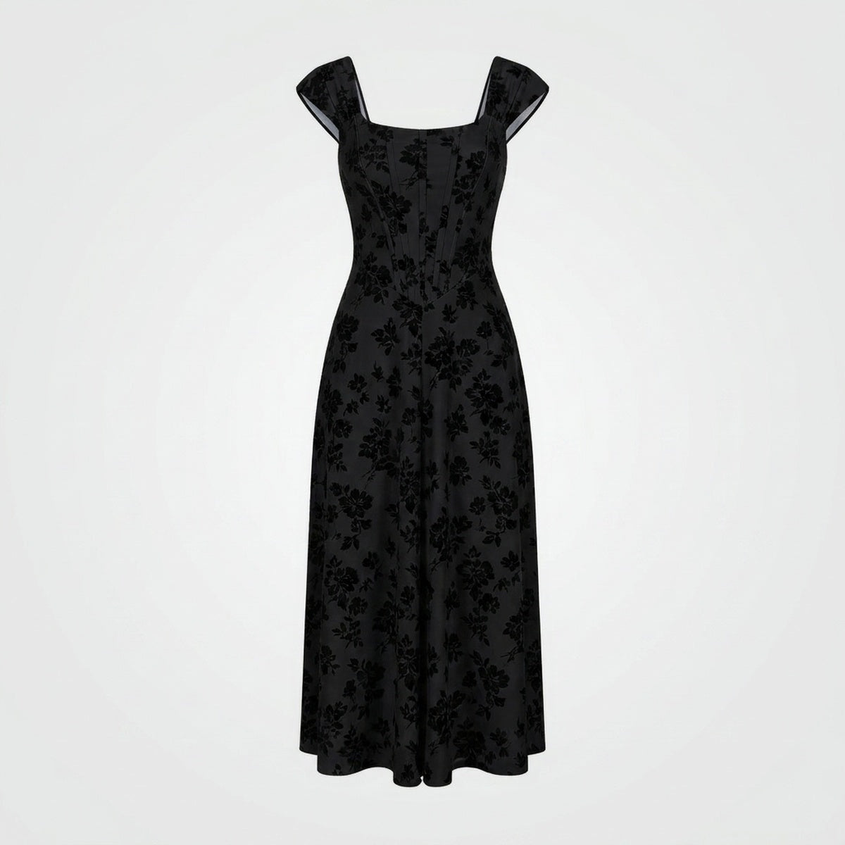 Floral Midi Summer Dress
