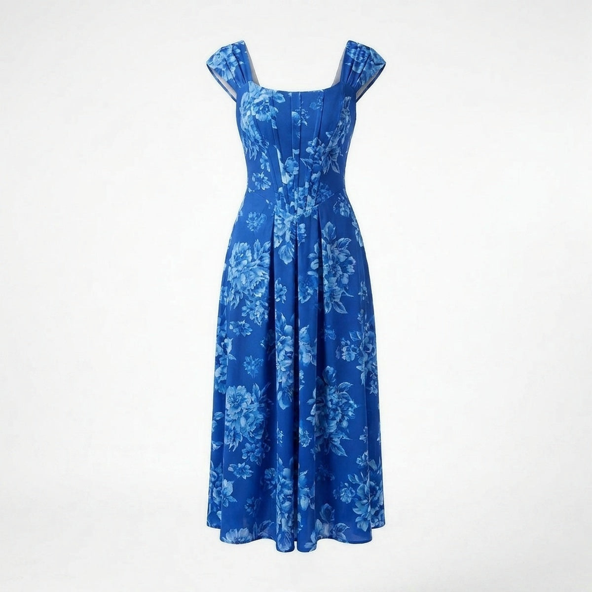 Floral Midi Summer Dress