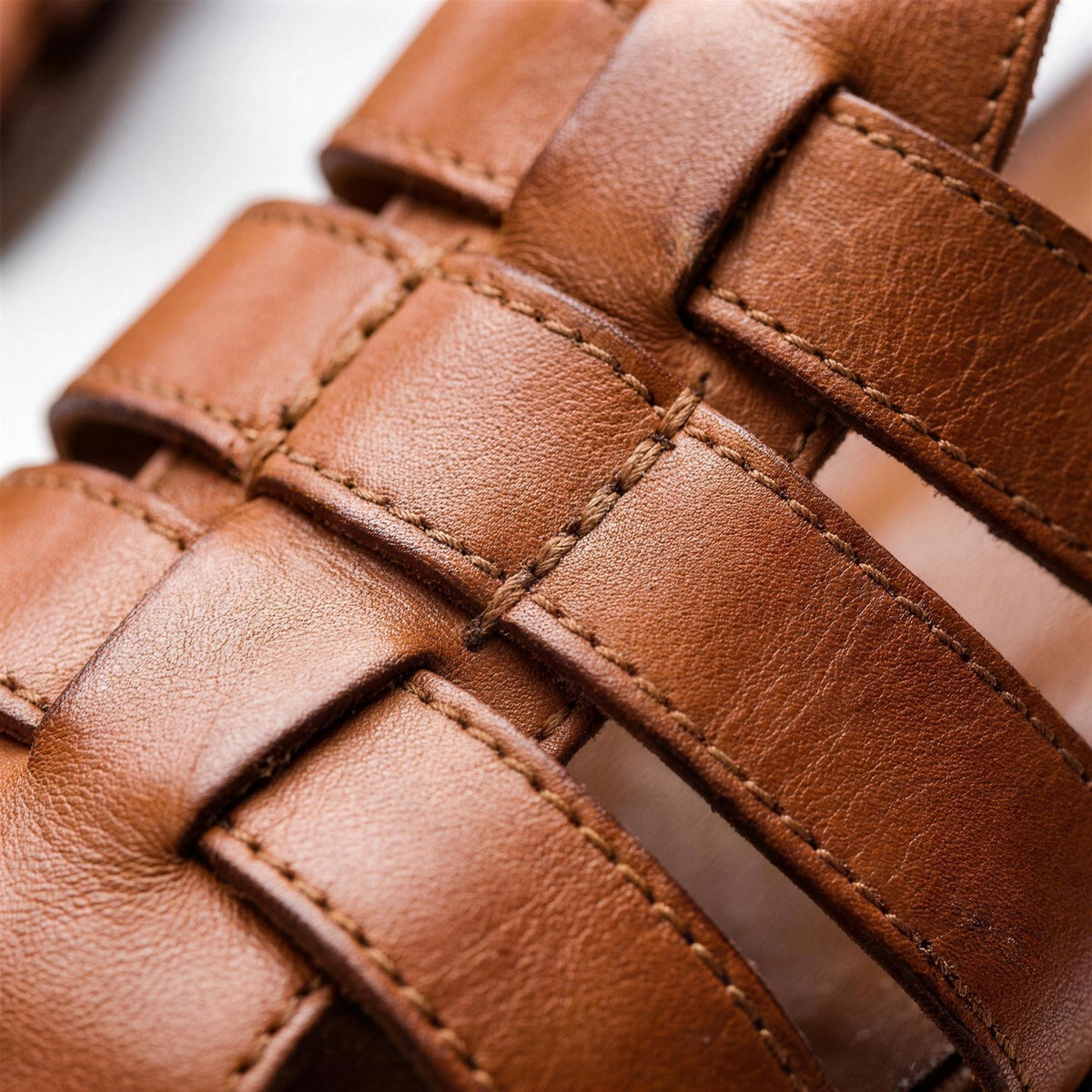 Leather Fisherman Sandals