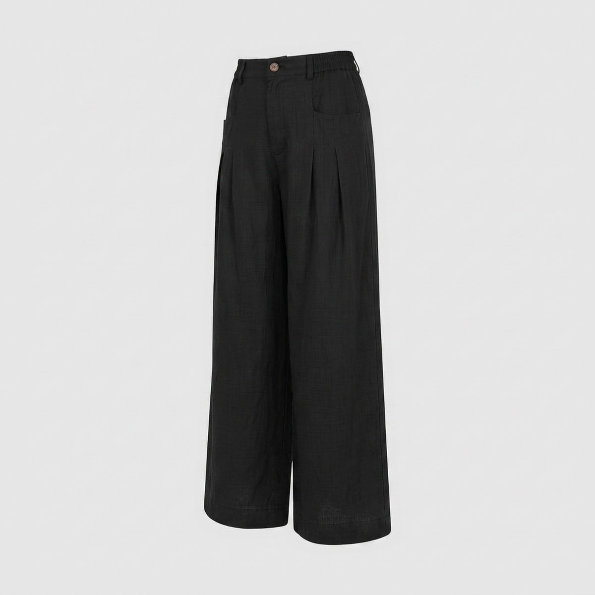 Vera Pleated Linen Trousers