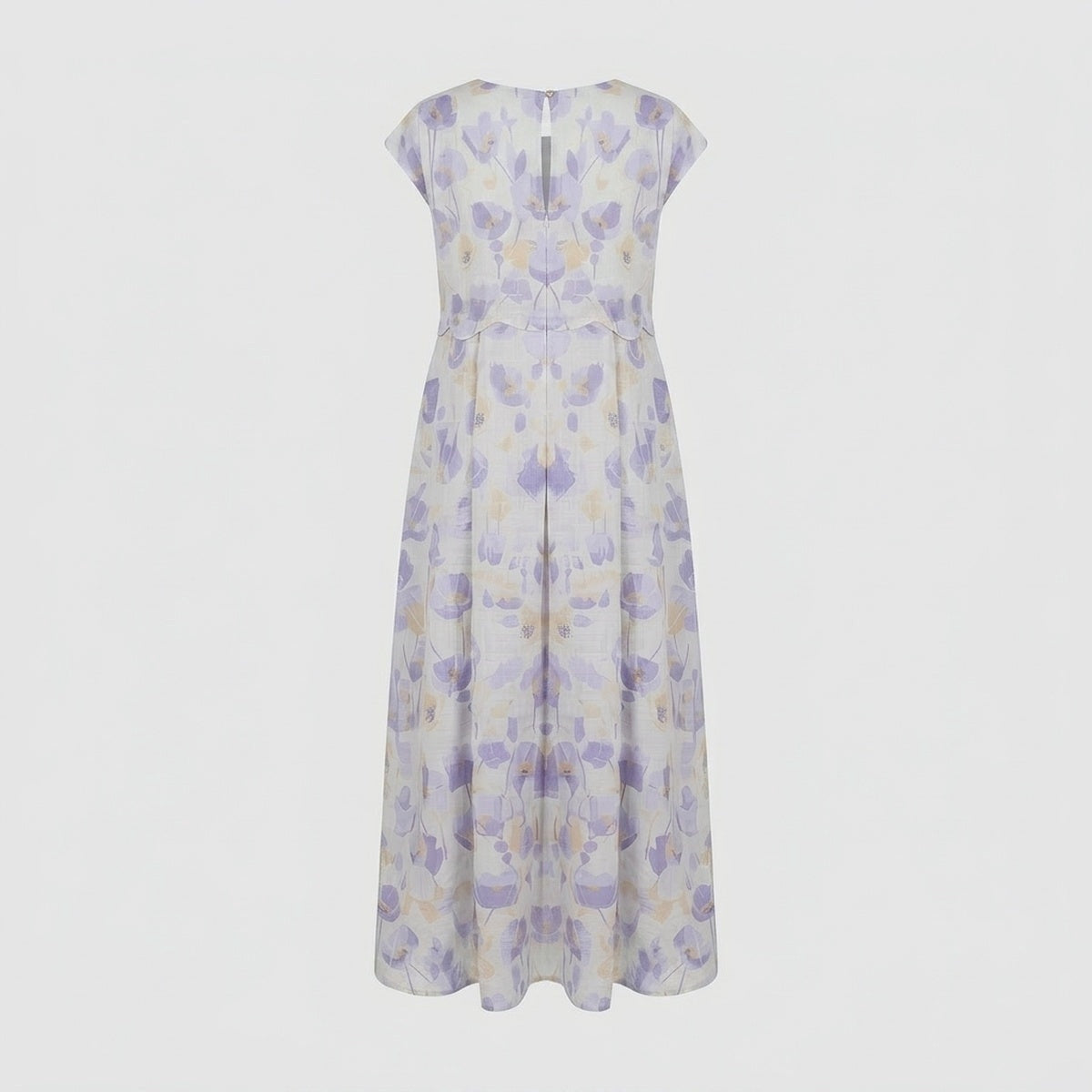 Carnation Linen Maxi Dress