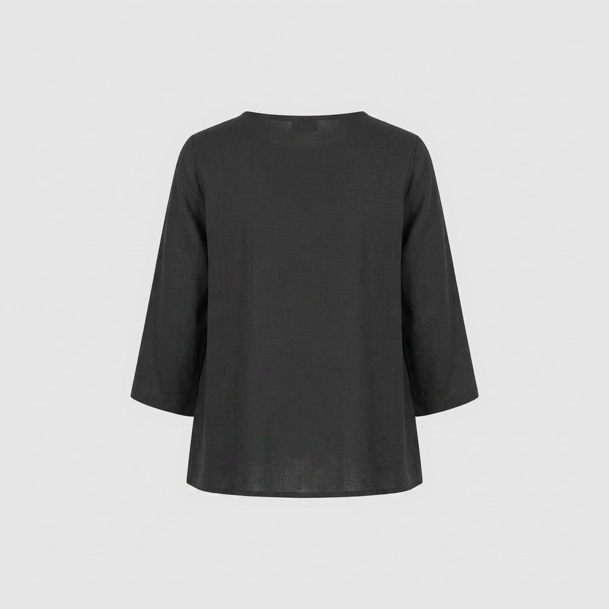 Anna Asymmetric Linen Top