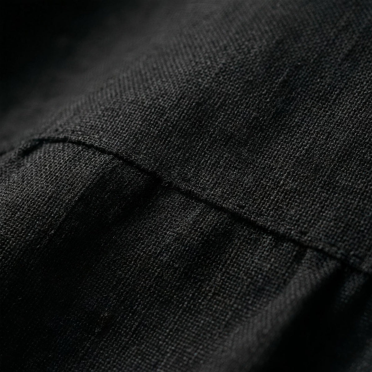 Linen A-Line Midi Dress