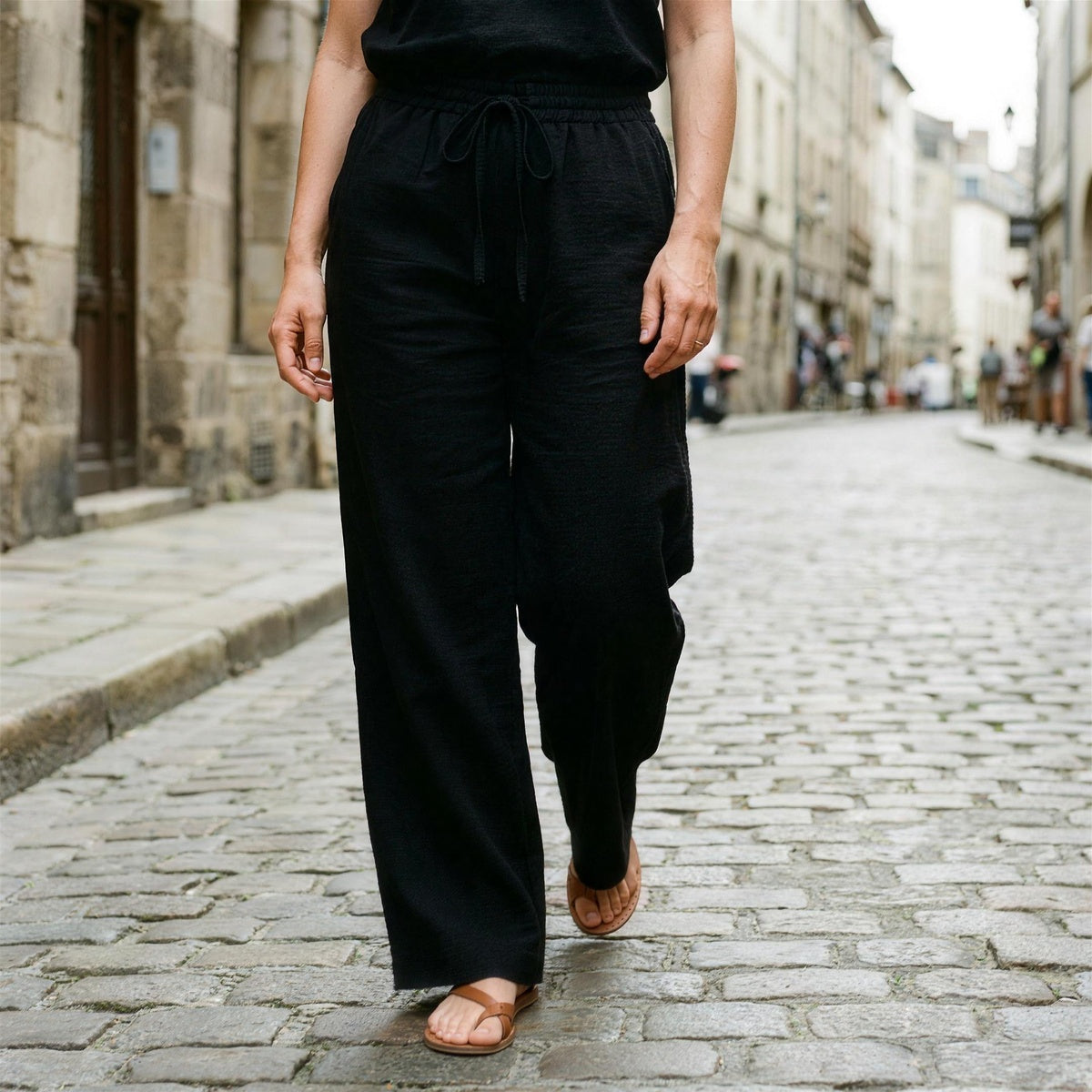 Lyon Classic Linen Trousers