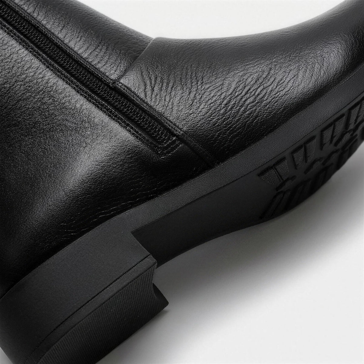 Minimal Leather Ankle Boots