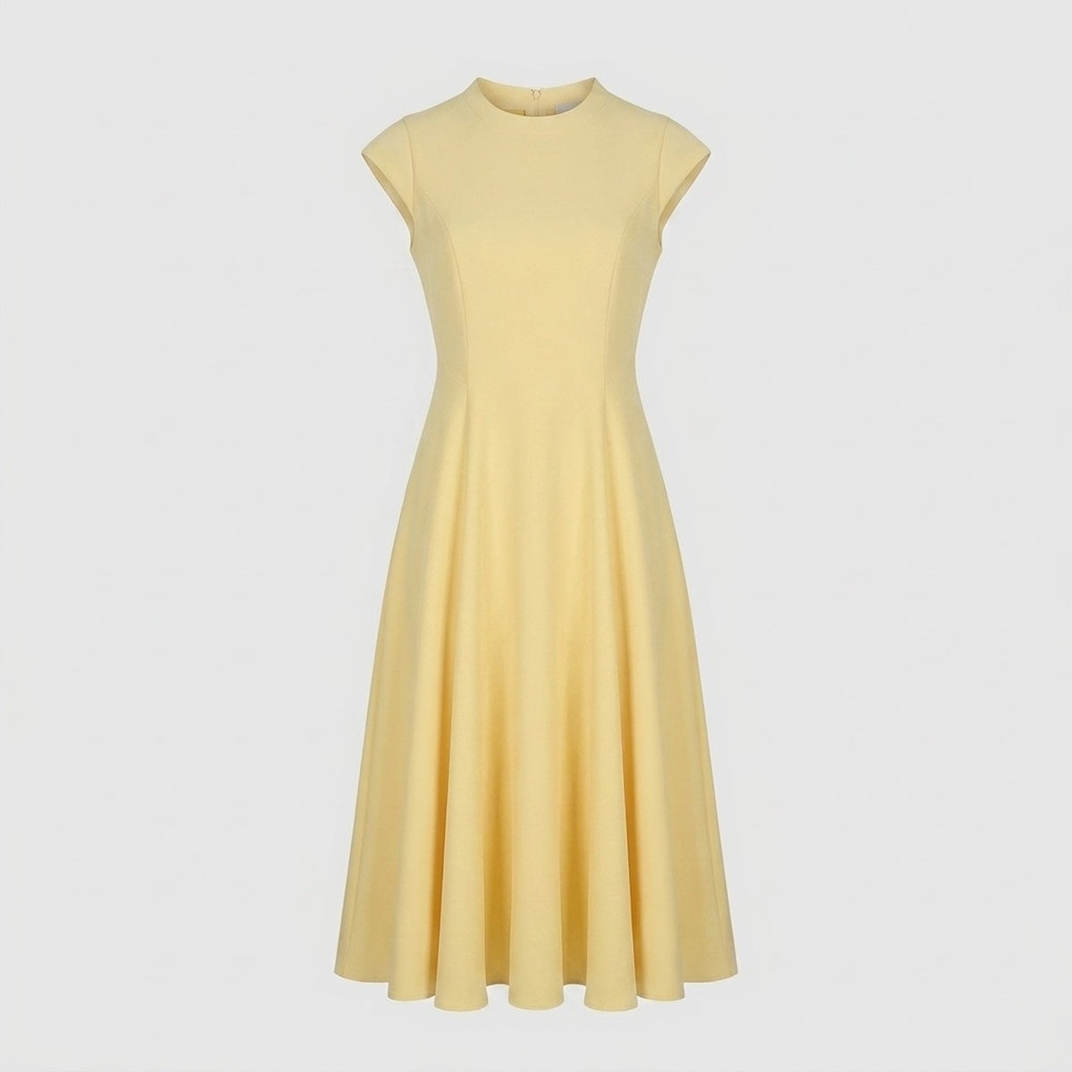 Cap Sleeve Midi Dress Vella