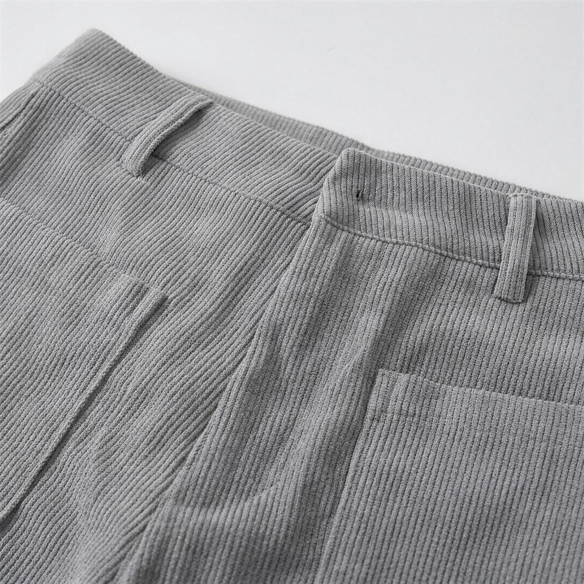 High Waist Corduroy Pants