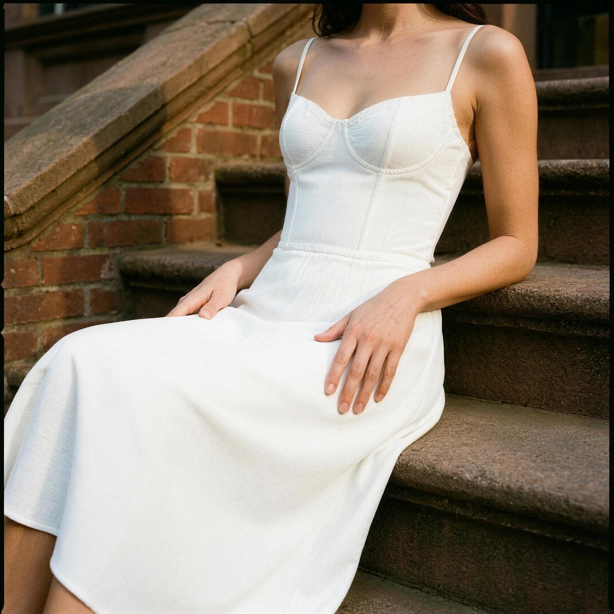 Corset Midi Dress Monaco
