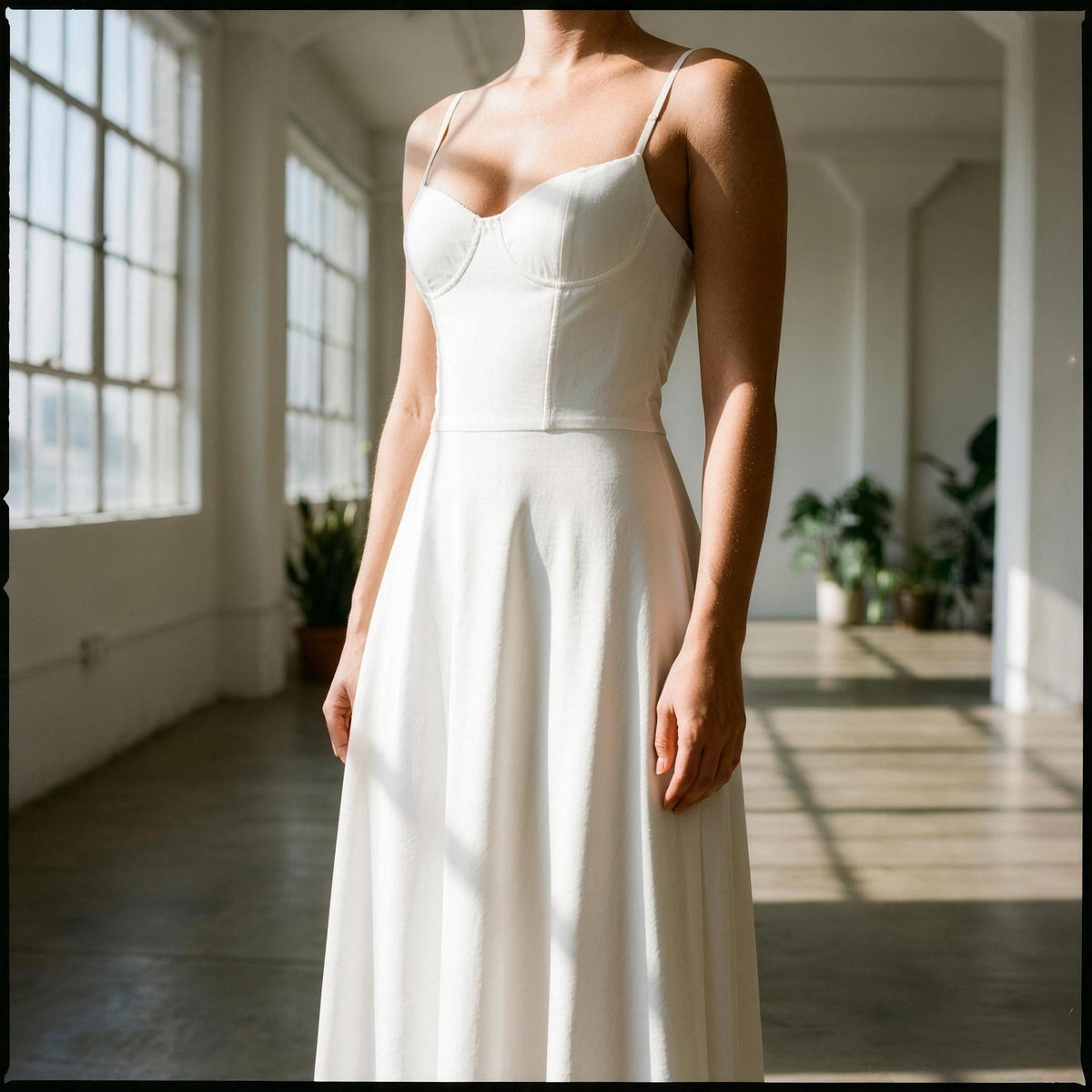 Corset Midi Dress Monaco