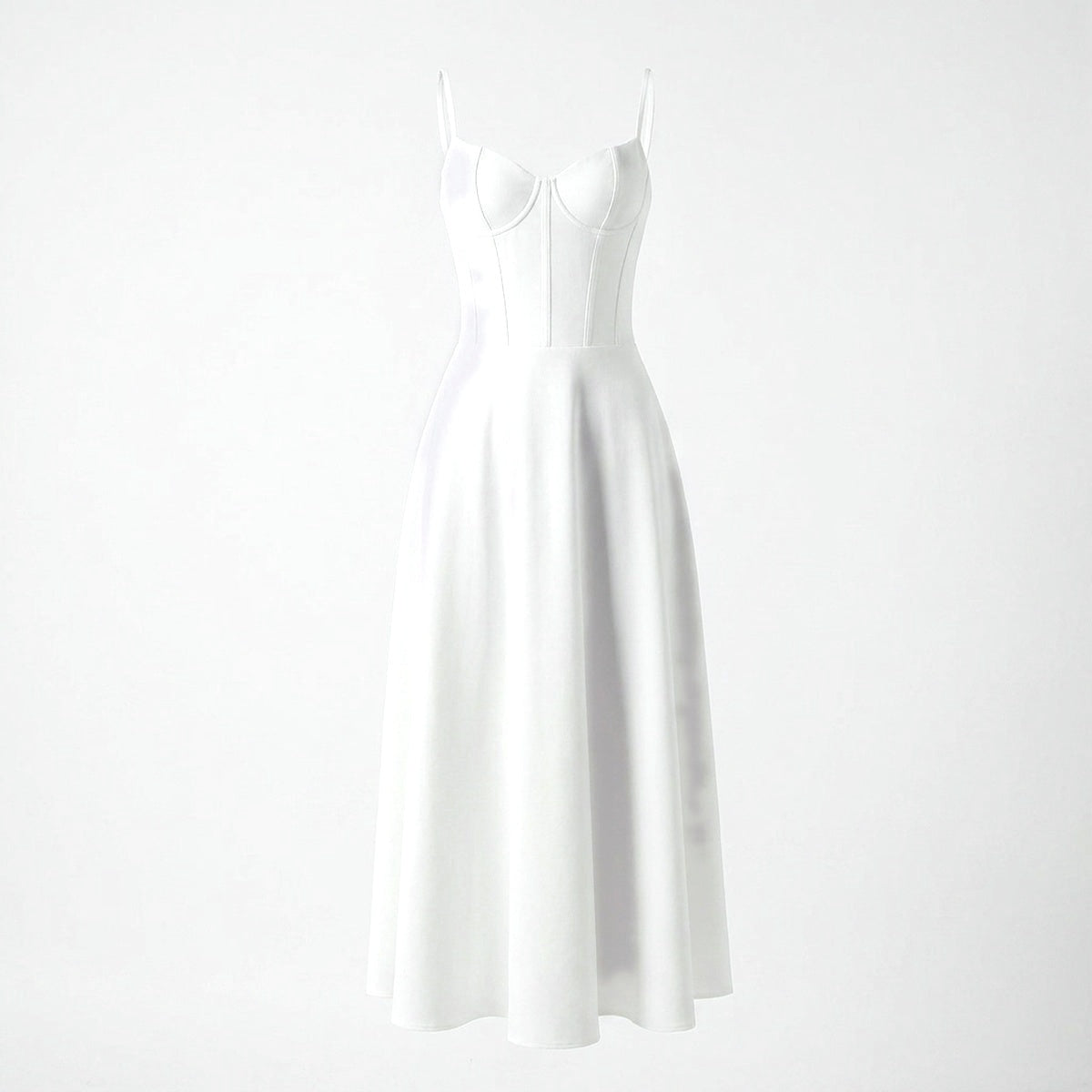 Corset Midi Dress Monaco