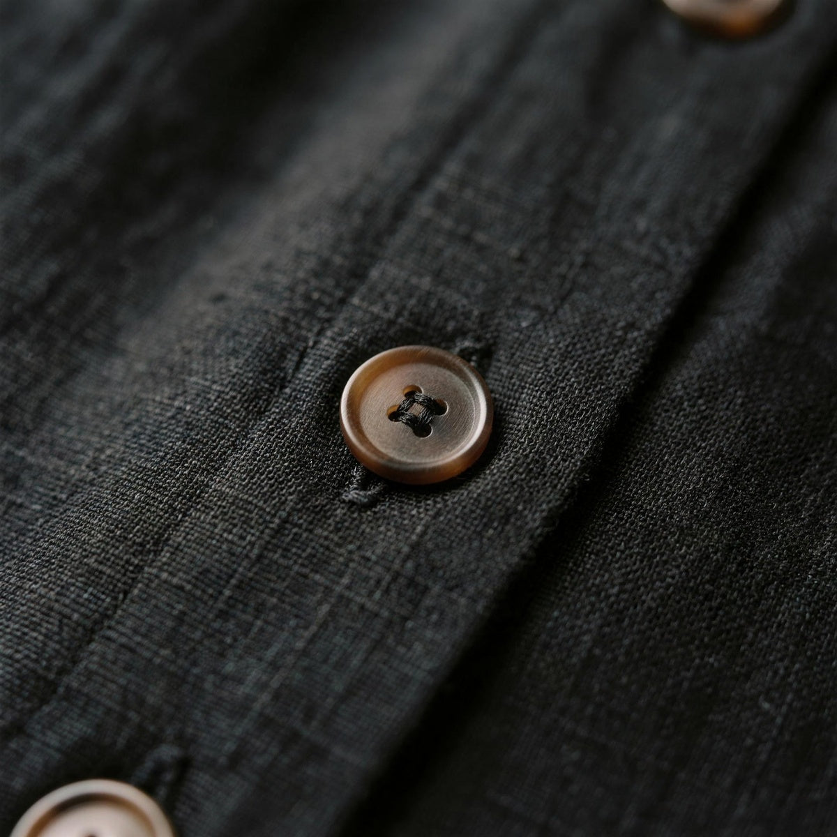 Kaya Buttoned Linen Trousers