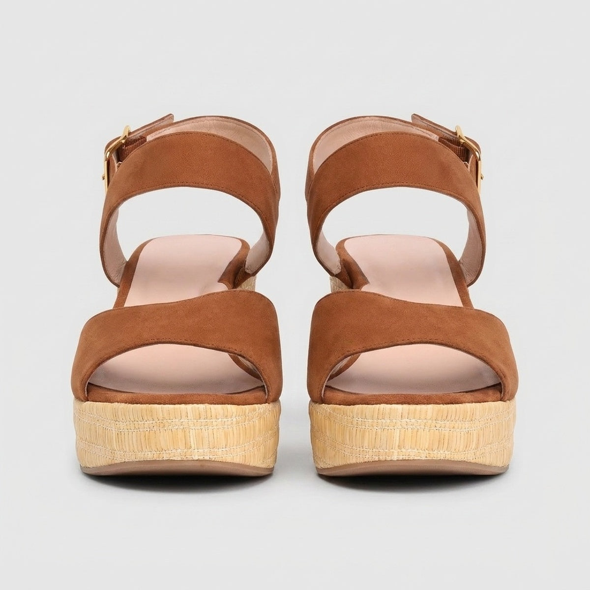 Eloise Navy Suede Wedges