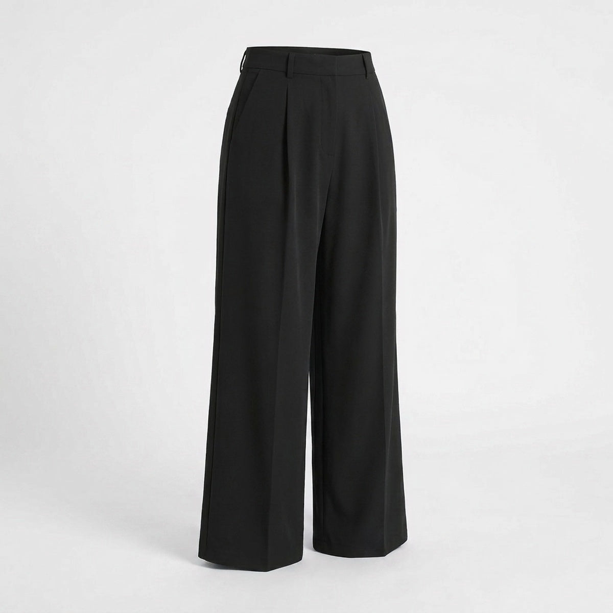 High Waist Tailored Pants