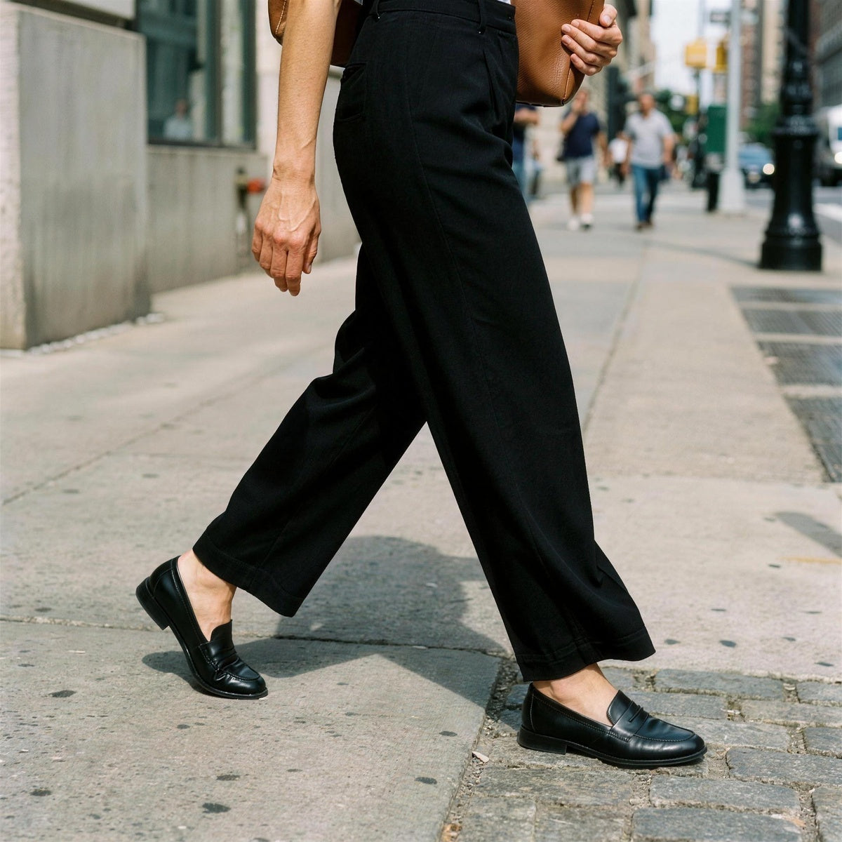 High Waist Tailored Pants