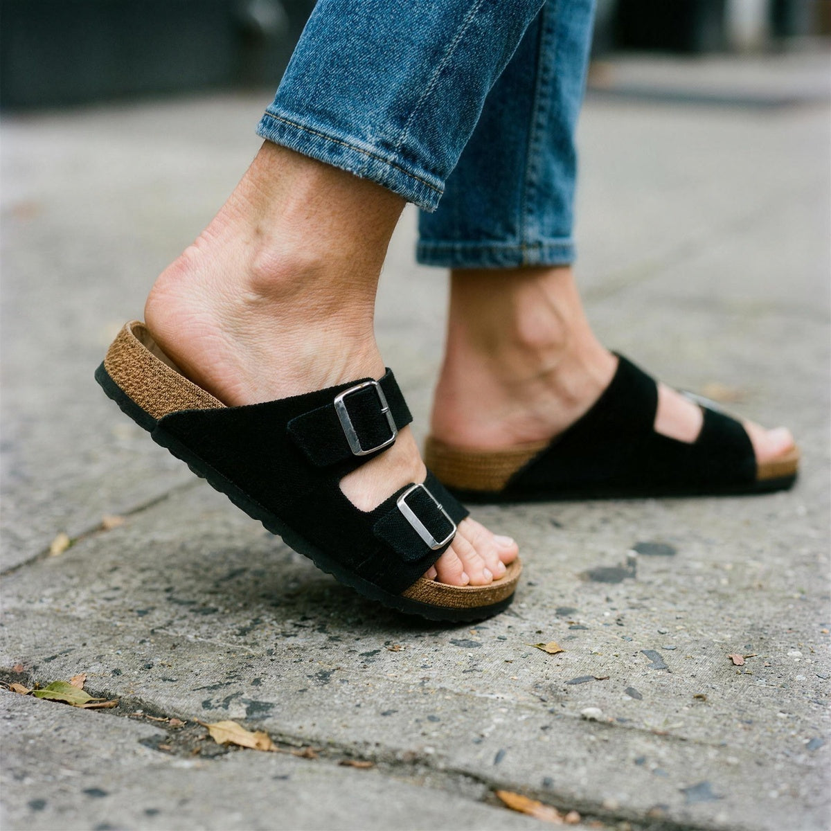 Dual Strap Comfort Sandals