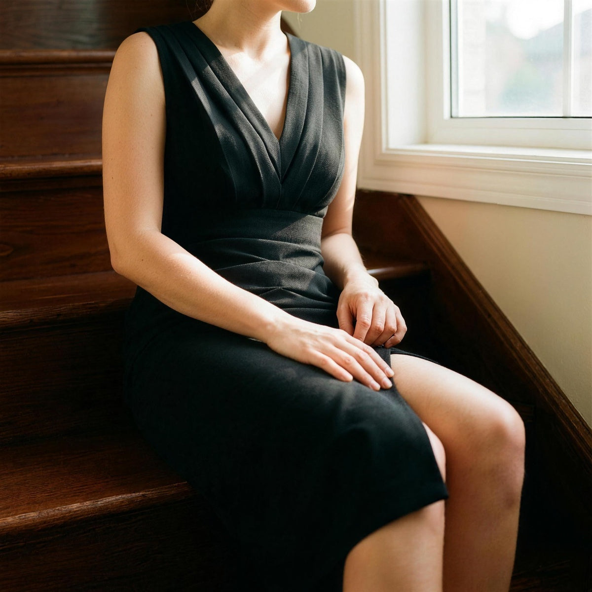 Elegant Midi Cocktail Dress