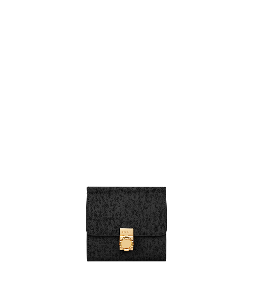 PLNE - Numéro Sept Wallet - Textured Black