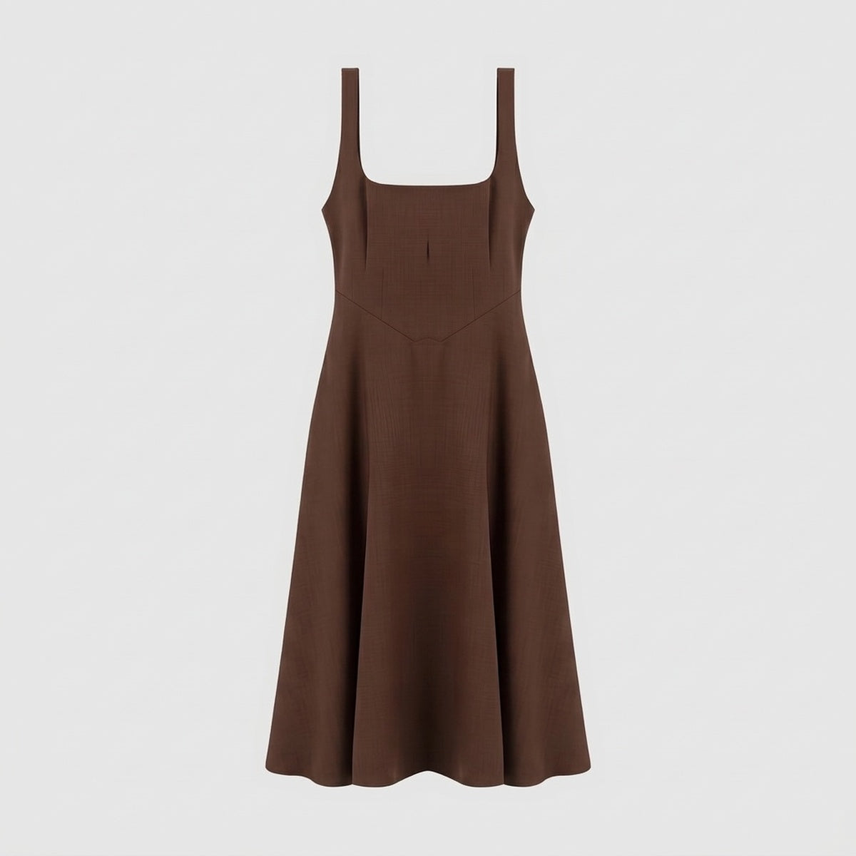 Square Neck Midi Dress Luna