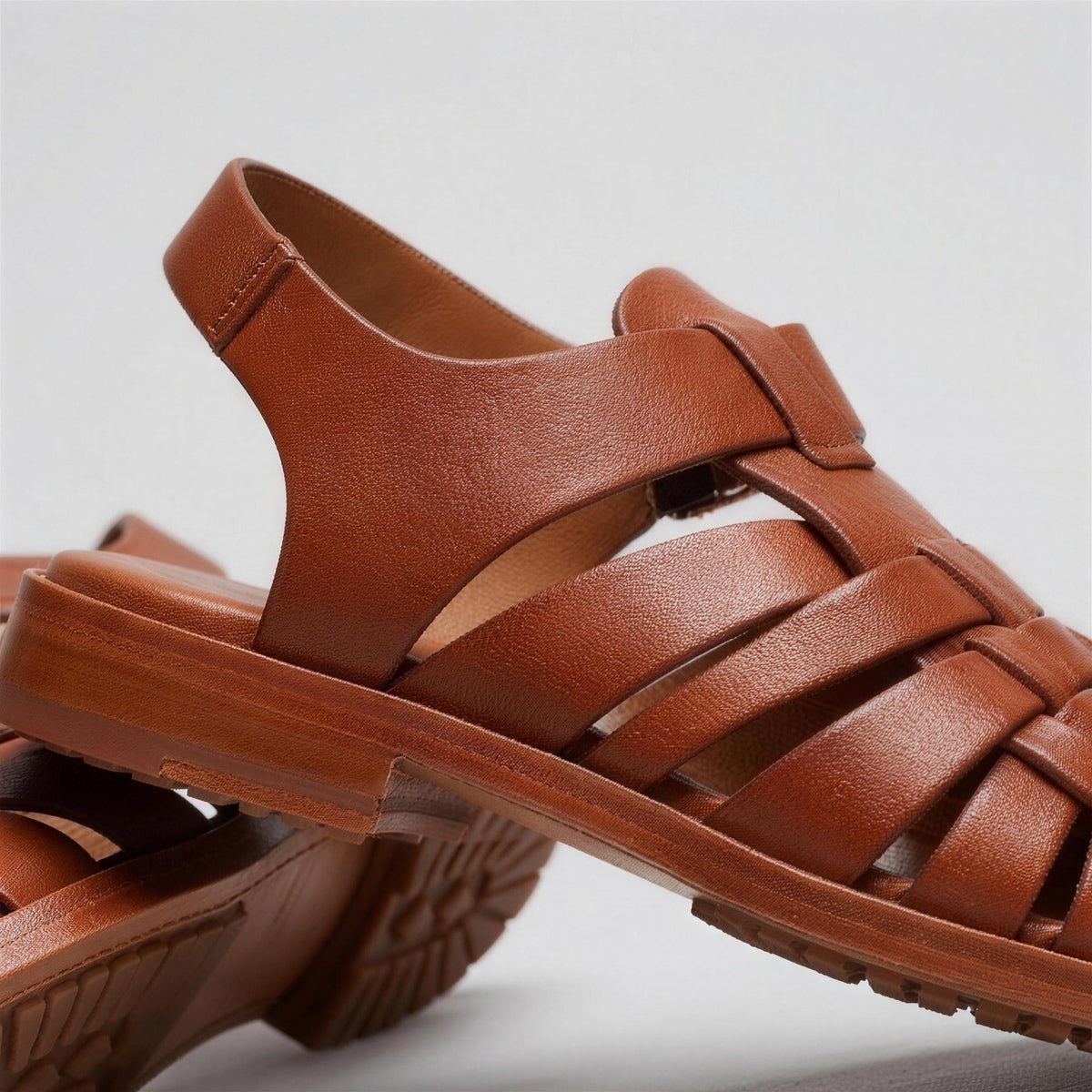 Leather Fisherman Sandals