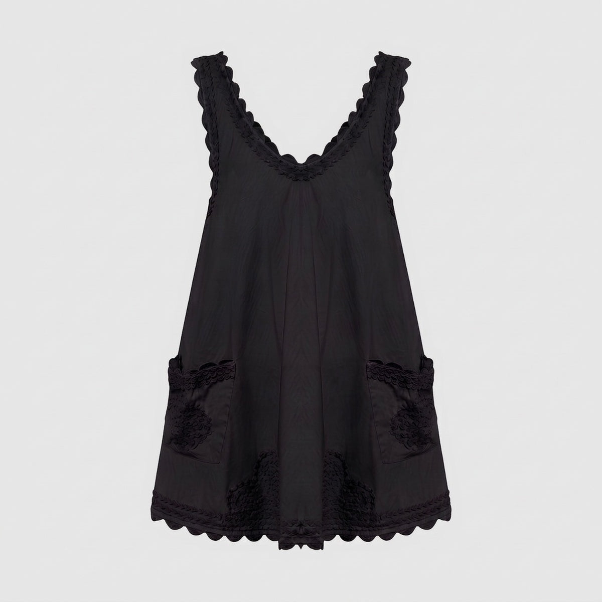 Hibiscus Ric Rac Poplin Dress