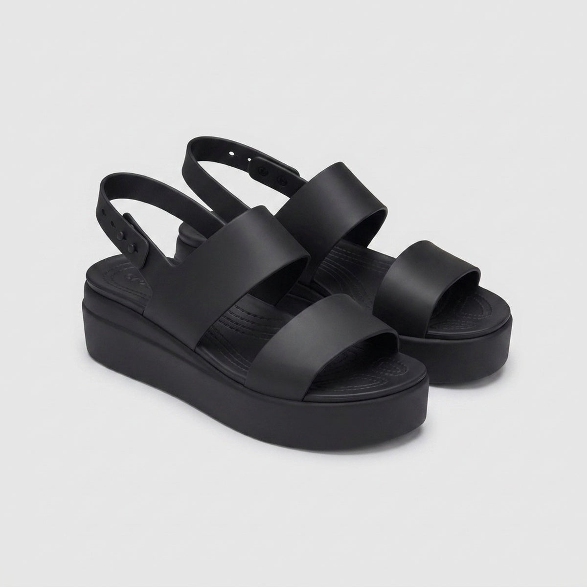 Low Wedge Comfort Sandals