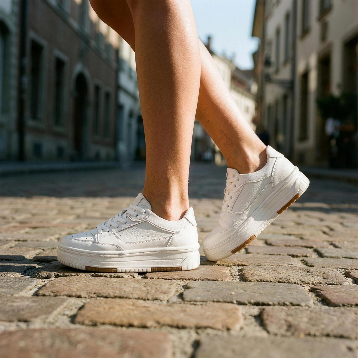 Minimal Leather Trainers
