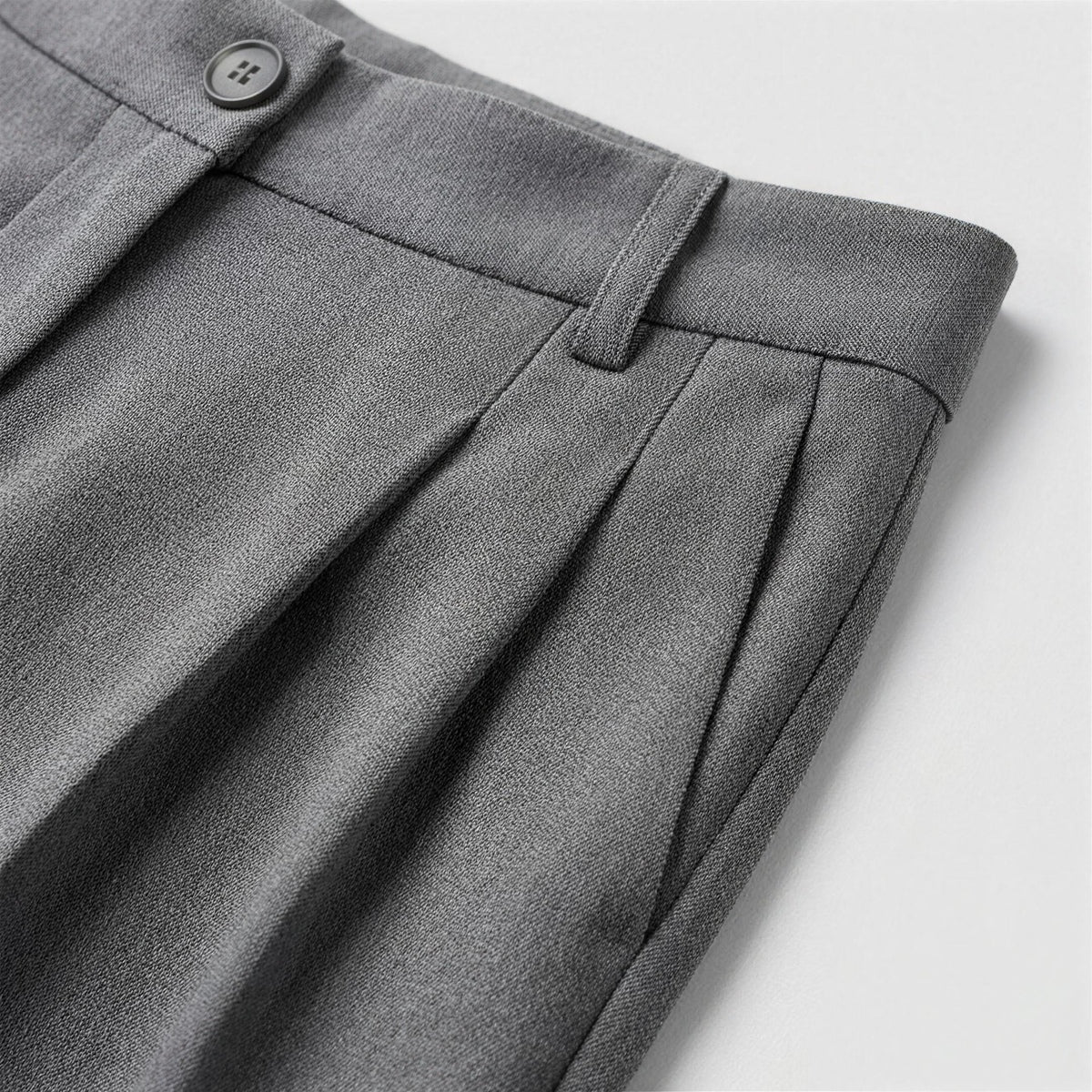 High Waist Tailored Pants
